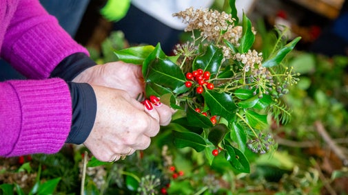 Visitor Wreath-making sessions at Cliveden